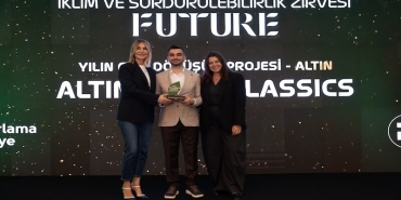Altınyıldız Classics, İklim ve Sürdürülebilirlik Ödülleri’nde “Yılın Geri Dönüşüm Projesi” Kategorisinde Altın Ödül Kazandı