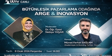Üsküdar Üniversitesi Tv'nin Bu Haftaki Konuğu Mürsel Ferhat Sağlam Oluyor